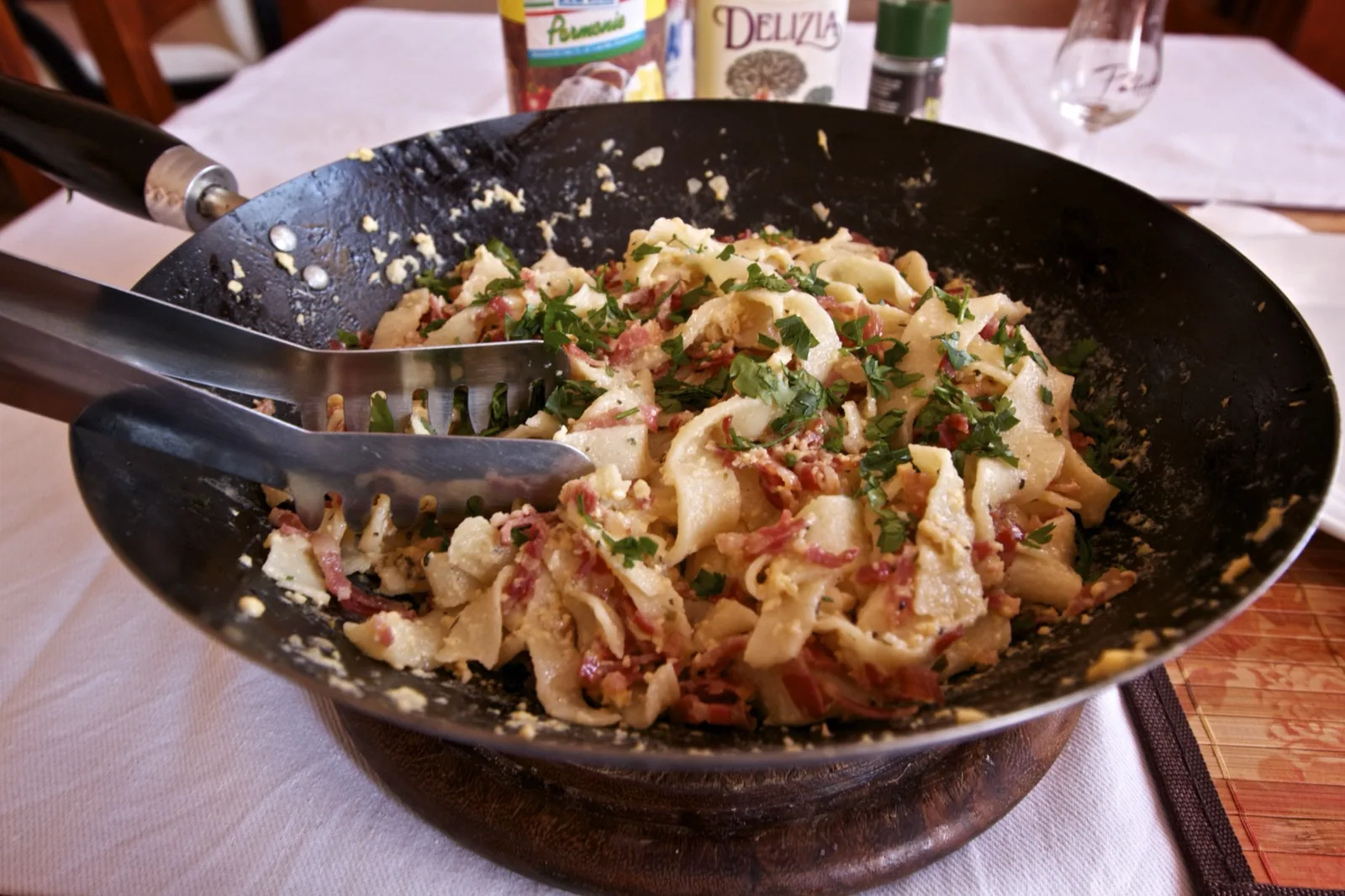 Kész Fetuccini Carbonara