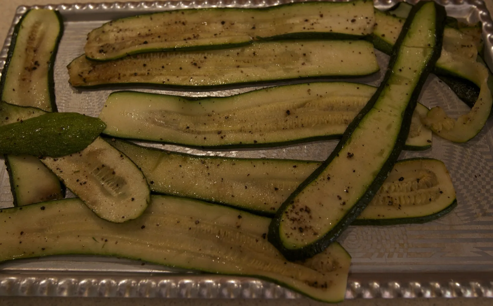 Grillezett cukkini