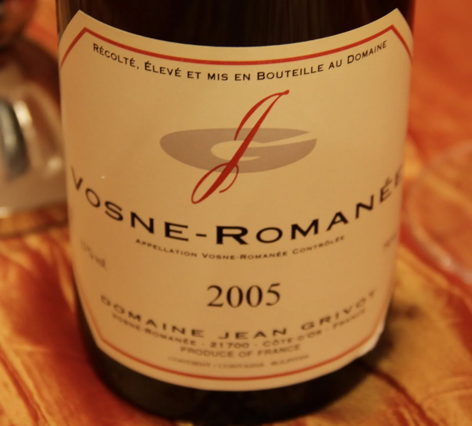 Jean Grivot - Vosne-Romanée 2005