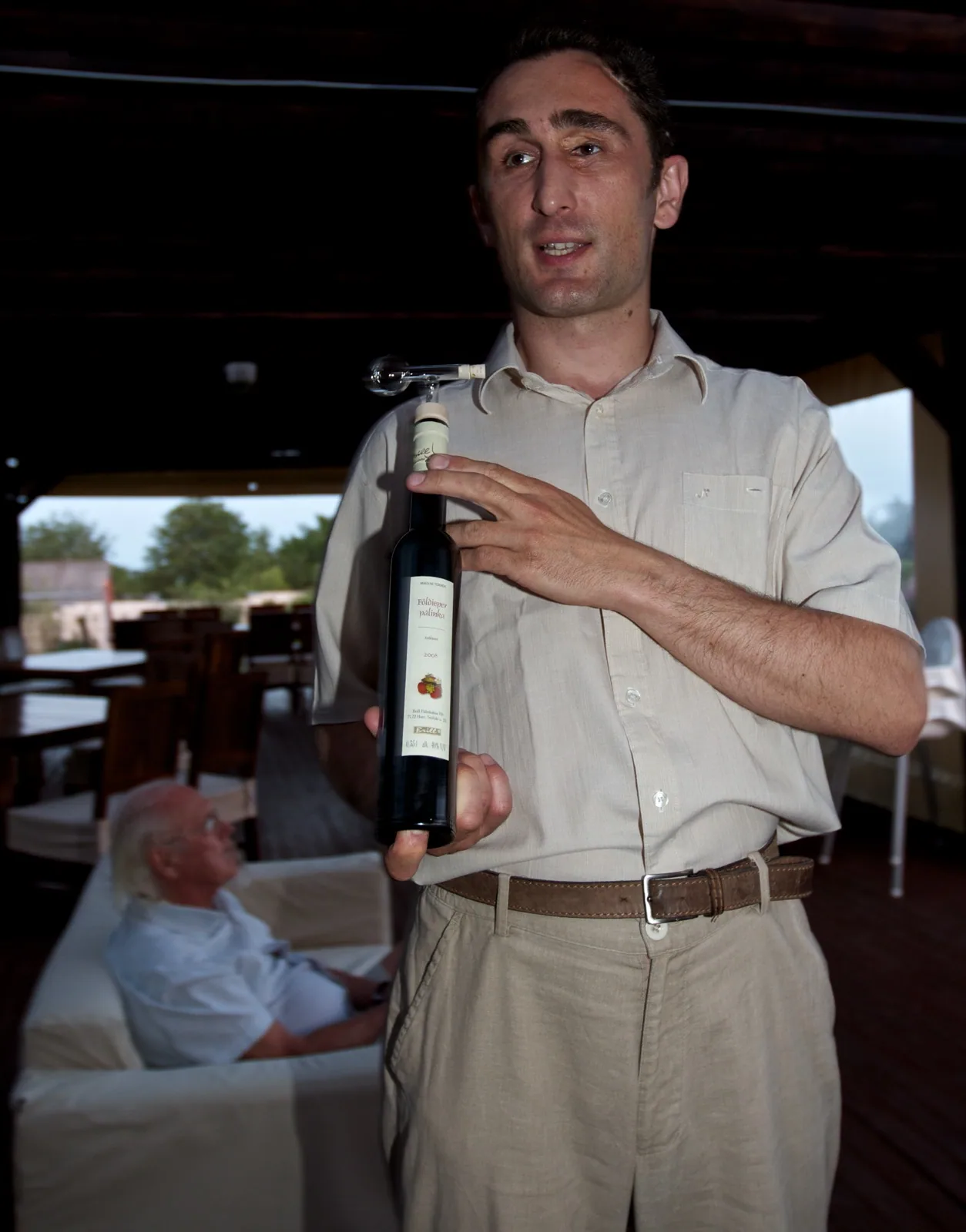 Petzold Attila sommelier