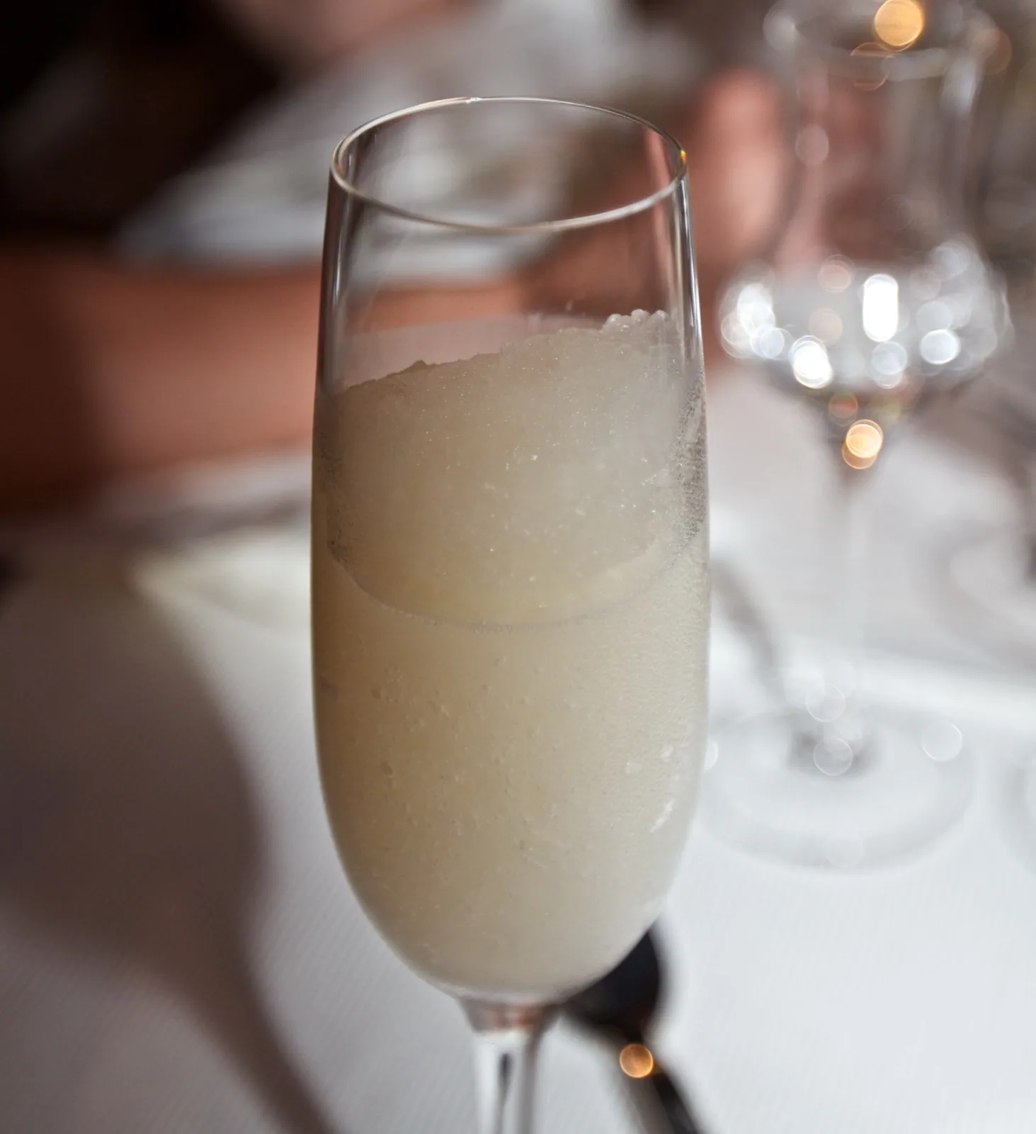 Gin-tonic sorbet